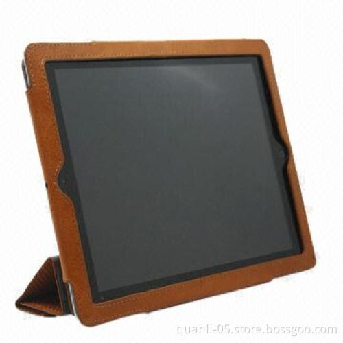 Leather Case for New iPad, Various Colors Available, OEM Orders Accepted